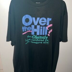 Jerzees Black T-Shirt with Vibrant Graphic